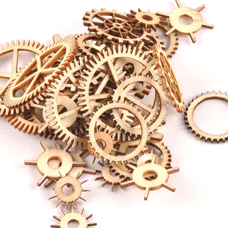 20-40mm 36pcs Unfinished Wood  - Embellishments For Scrapbooking 리뷰 및 가격