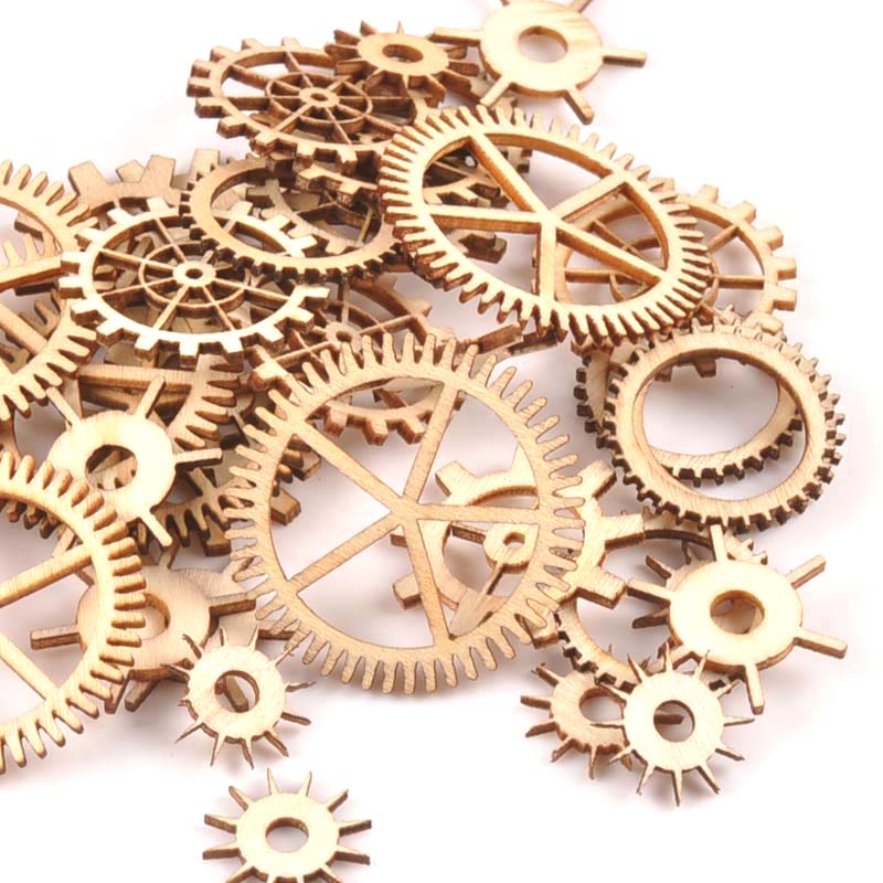 20-40mm 36pcs Unfinished Wood  - Embellishments For Scrapbooking 리뷰 및 가격