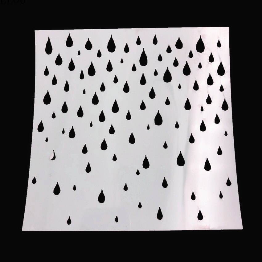 15*15 Raindrops Scrapbook Sten - Embellishments For Scrapbooking 리뷰 및 가격