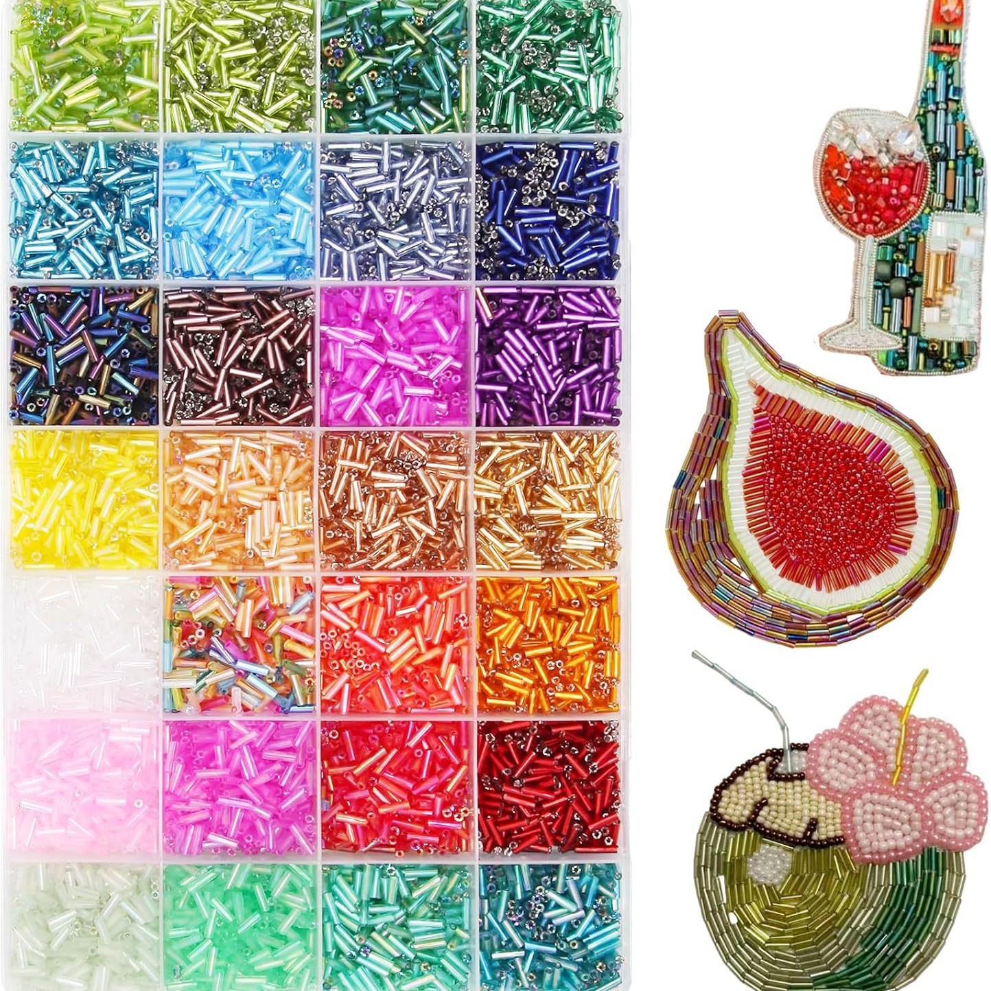 About 6720Pcs/Box 7mm 28 Color - Craft Embellishment Storage 리뷰 및 가격