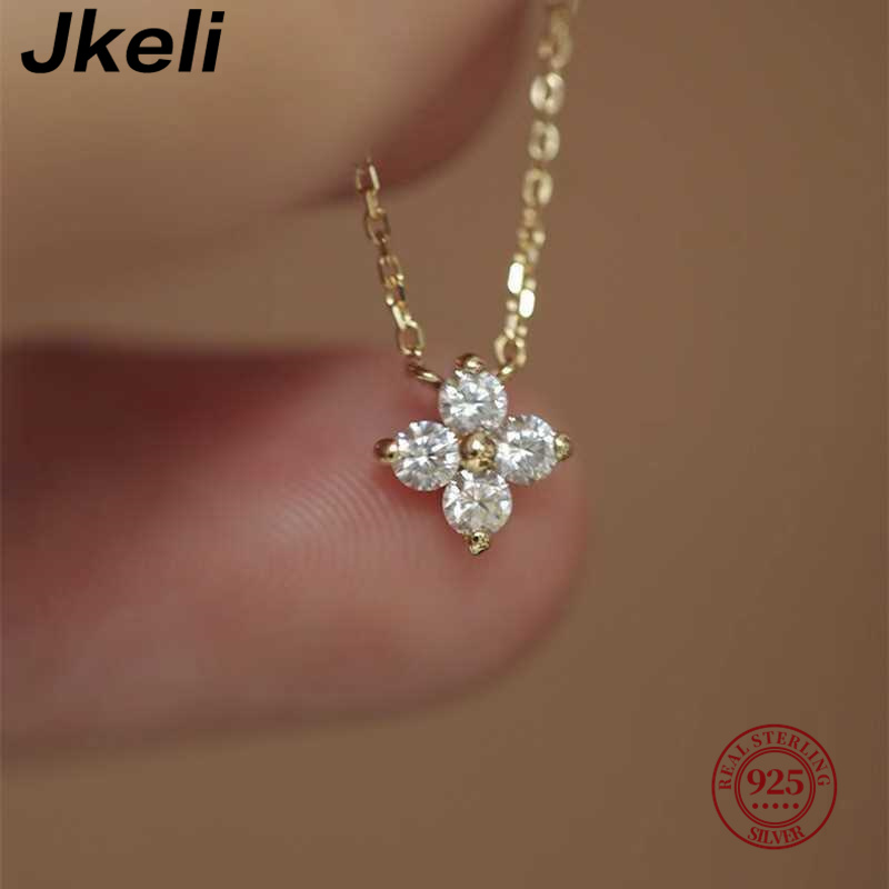 Jkeli 925 sterling silver plat - Pearl Trim Chain 리뷰 및 가격