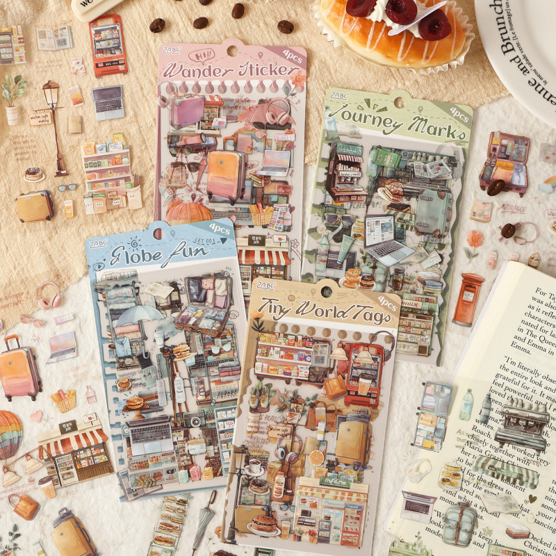 4pcs/pack Vintage Daily Item L - Embellishments For Scrapbooking 리뷰 및 가격