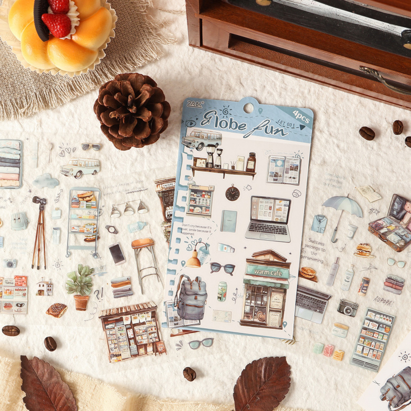 4pcs/pack Vintage Daily Item L - Embellishments For Scrapbooking 리뷰 및 가격