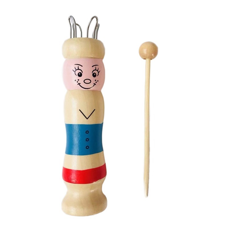 Wooden Doll French Knitter Kid - Pom Pom Maker Tool 리뷰 및 가격