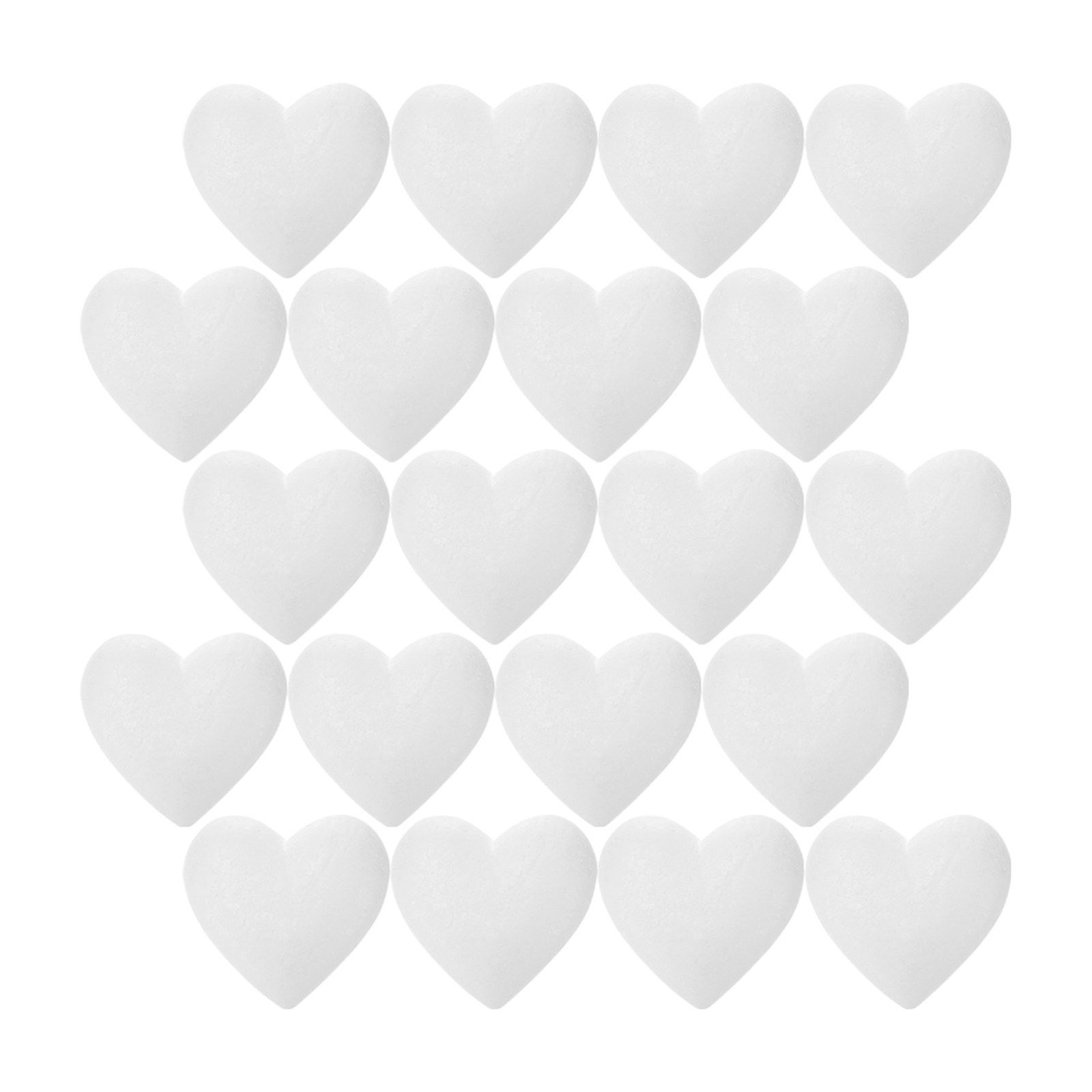 20Pcs Blank Heart Foam Balls L - Embellish Craft 리뷰 및 가격