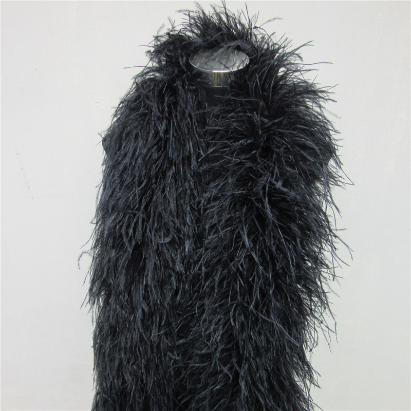 2 Meters 6 Layer White Natural - Feather Trim Marabou 리뷰 및 가격