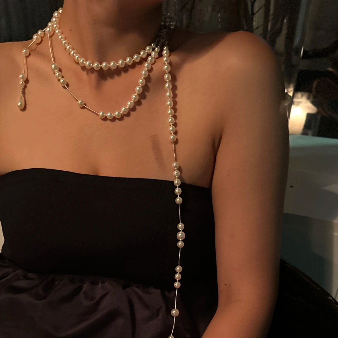 Hot Europe Designer Pearl Gold - Pearl Trim Chain 리뷰 및 가격