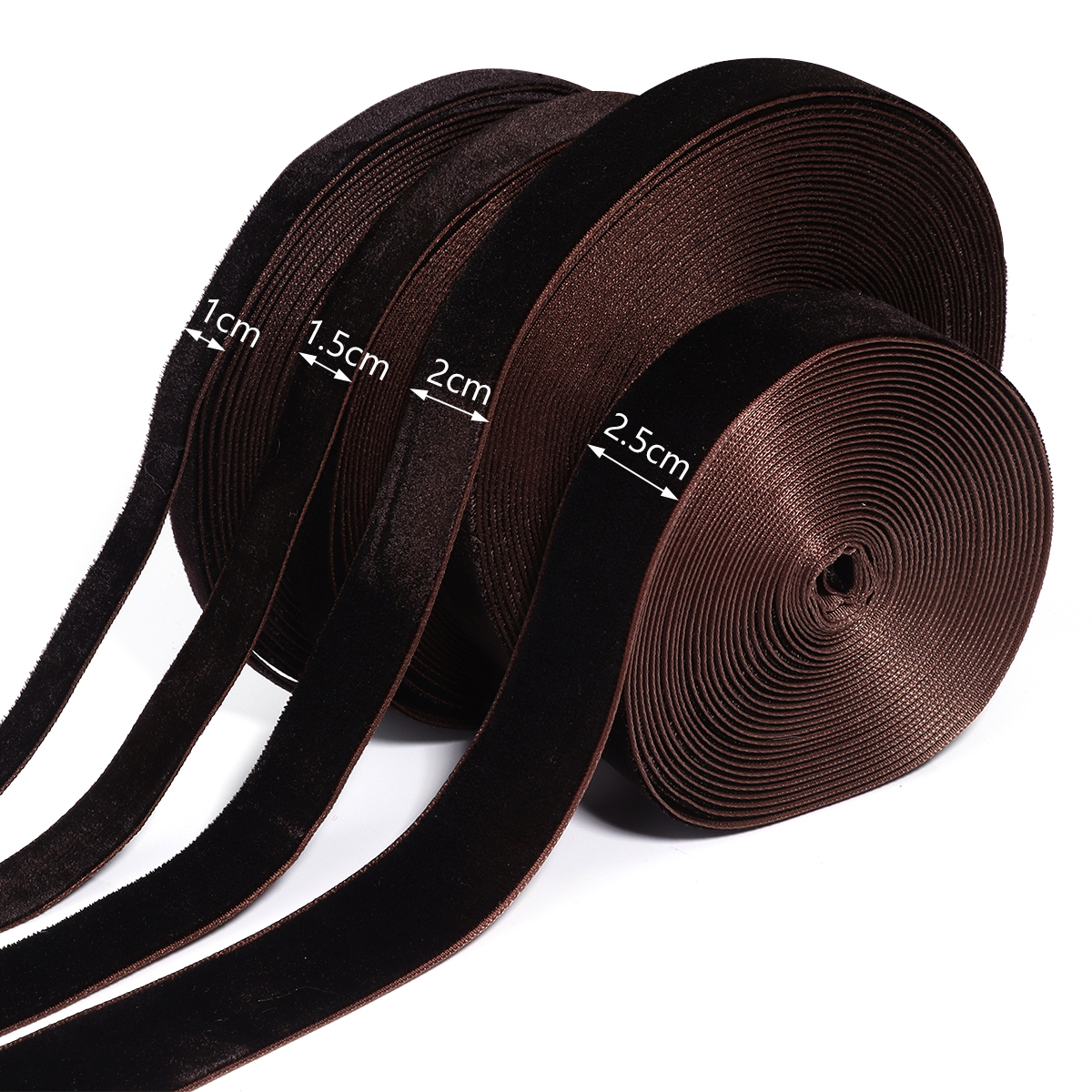 5-10yards/roll Velvet Ribbons  - Velvet Ribbon Roll 리뷰 및 가격