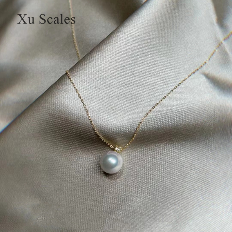 Natural Pearl Pendant 9-11mm S - Pearl Trim Chain 리뷰 및 가격