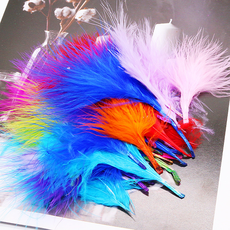 8-12cm Colored Plumas Natural  - Feather Trim Marabou 리뷰 및 가격
