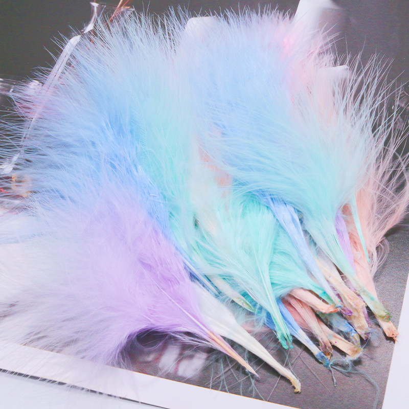 8-12cm Colored Plumas Natural  - Feather Trim Marabou 리뷰 및 가격