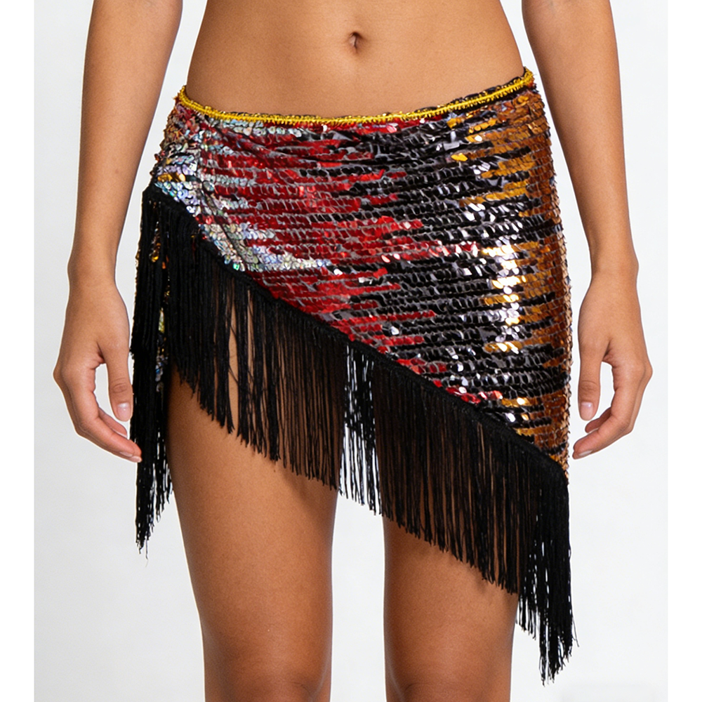Women's Sequins Belly Dance Hi - Tassel Fringe Trim 리뷰 및 가격