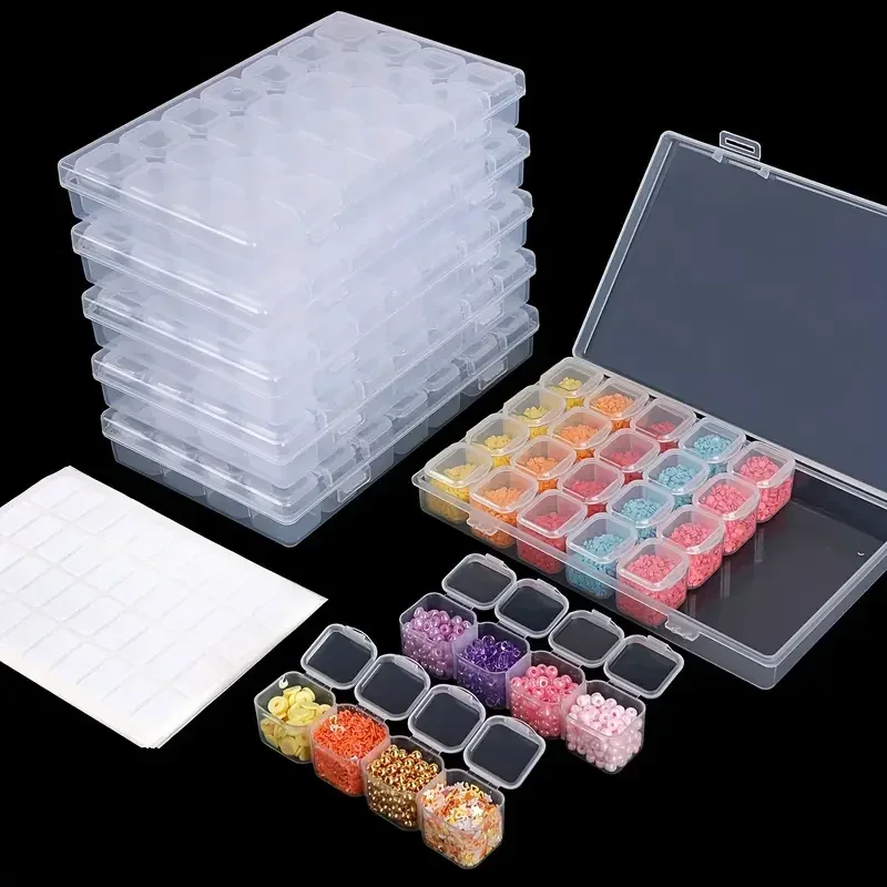 28 grid diamond painting tool  - Craft Embellishment Storage 리뷰 및 가격