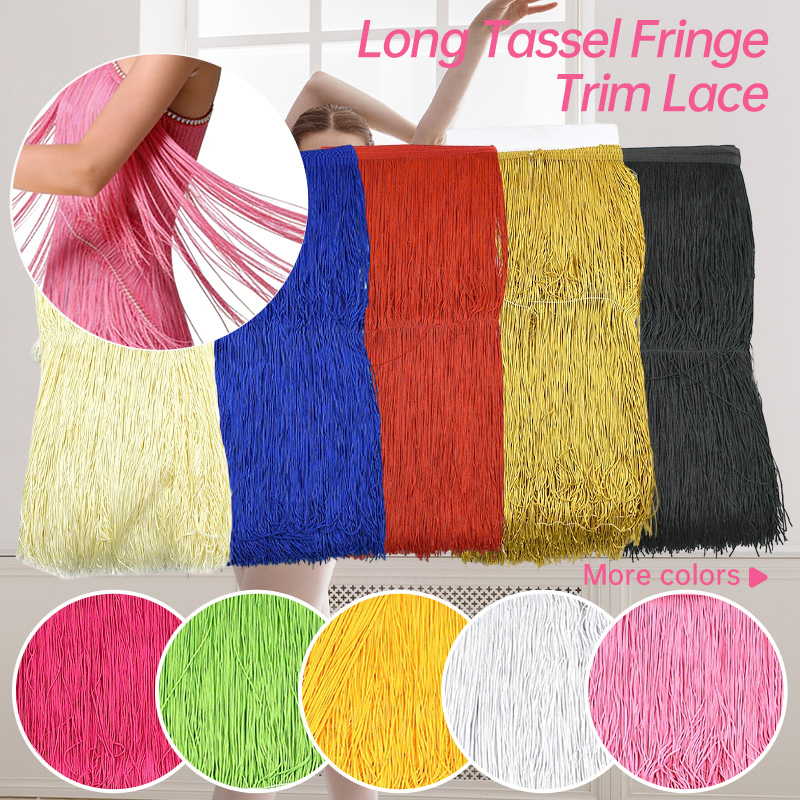 2/5Meters 50cm Long Fringes Ta - Fringe Ribbon Sewing 리뷰 및 가격