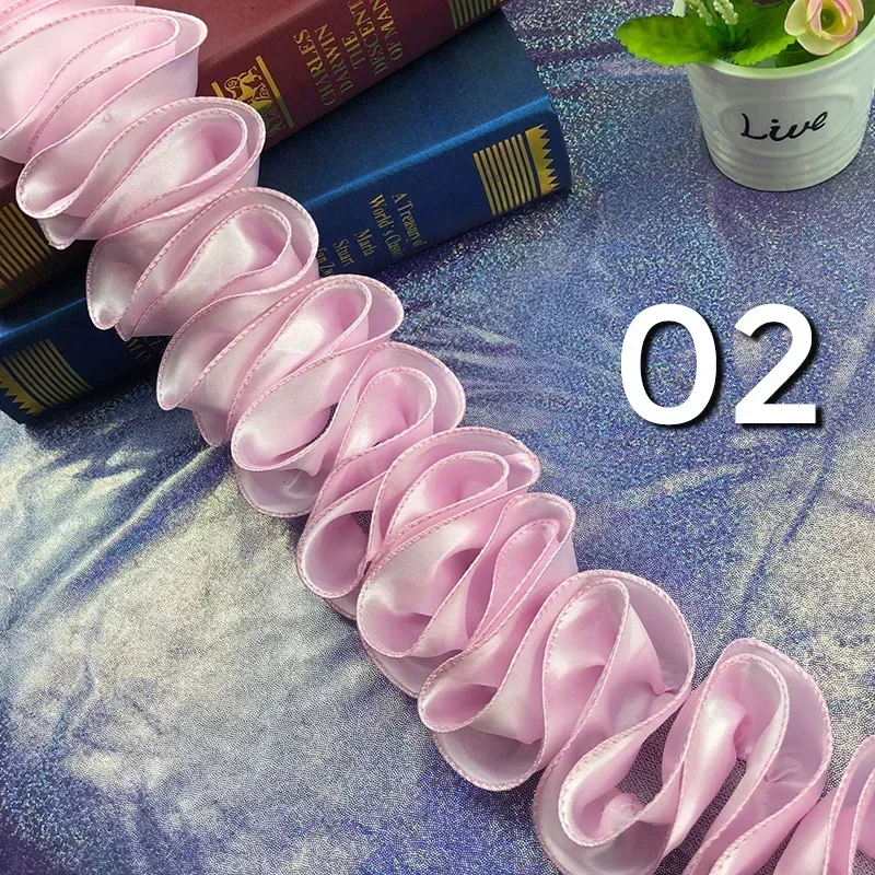 5Yards Pleated Ruffled Trim Sh - Lace Ribbon Trim 리뷰 및 가격